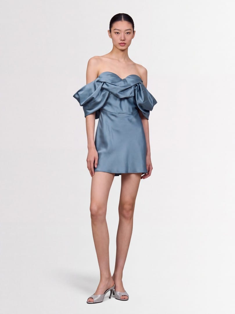 Giuseppe Di Morabito: Silk short dress