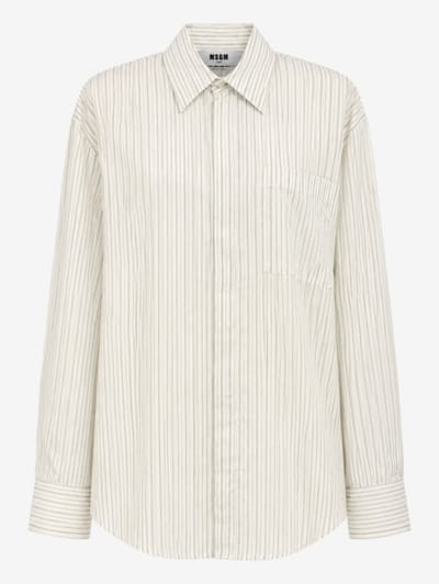 MSGM - Long sleeve Modal shirt
