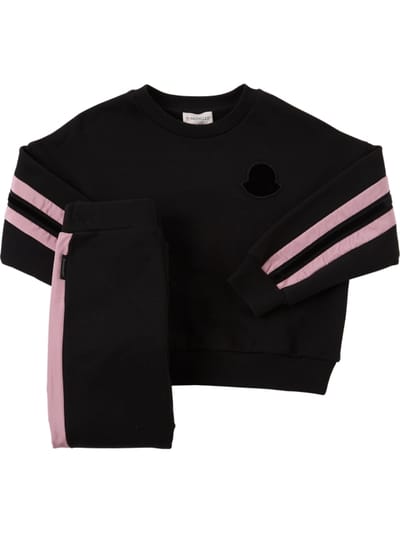 Moncler - COTTON SWEATSHIRT & SWEATPANTS