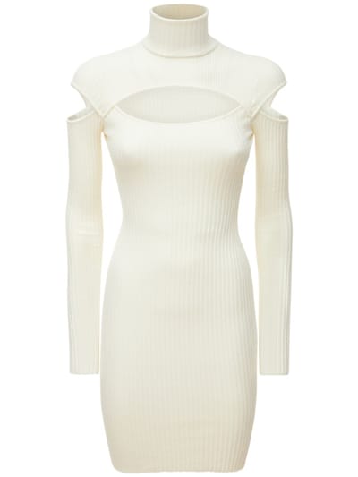 Andreadamo - LVR EXCLUSIVE RIB KNIT MINI DRESS