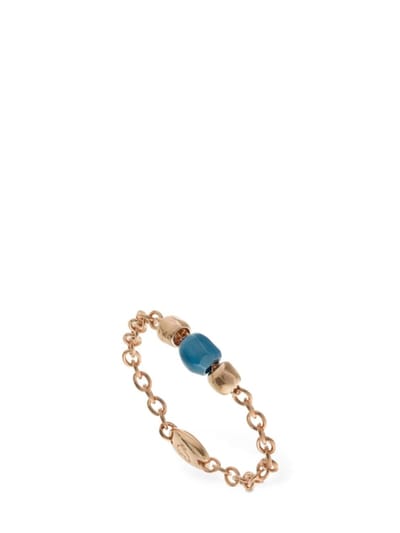 DoDo - Granelli 9kt gold & ceramic ring