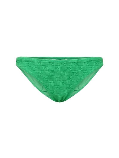 Alexander Wang - Logo tech bandeau bikini bottoms