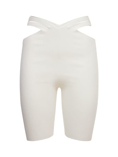 Dion Lee - LVR独家粘胶纤维混纺骑行短裤