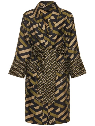 Versace - Monogram睡袍