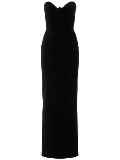 Alexandre Vauthier - Vestito lungo con scollo a cuore