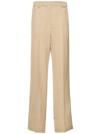 Jacquemus - Le Pantalon Astouin真丝混纺裤子