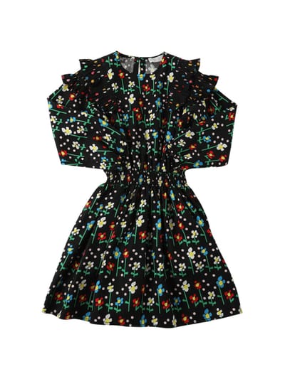 Stella McCartney Kids - 印花天丝迷笛连衣裙