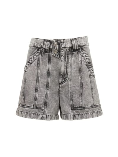 Marant Etoile - Vinca棉质牛仔短裤