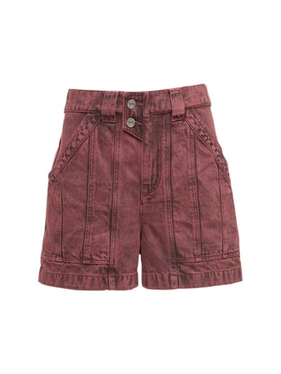 Marant Etoile - Vinca棉质牛仔短裤
