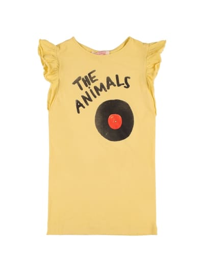 The Animals Observatory - 印花棉质平纹针织连衣裙