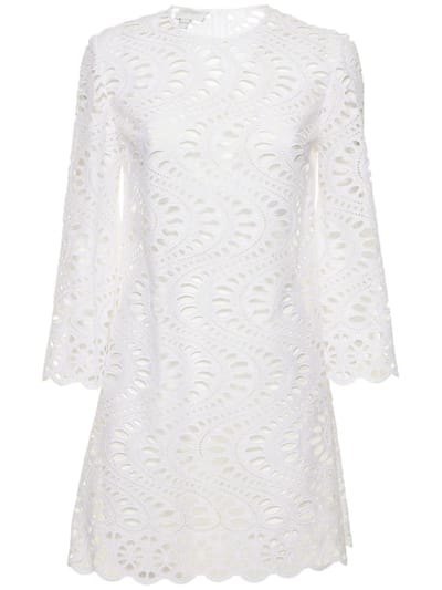 Giambattista Valli - Macramé蕾丝迷你连衣裙