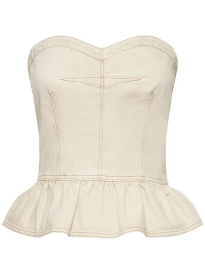 Marant Etoile - Solizinia棉质牛仔上衣