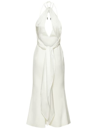 David Koma - Vestito lungo con scollo a V