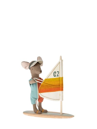 Maileg - Big Brother Surfer Mouse玩具