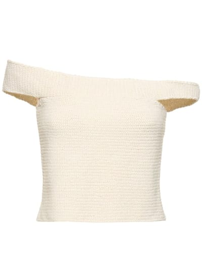 Wandler - Polly有机棉钩织上衣