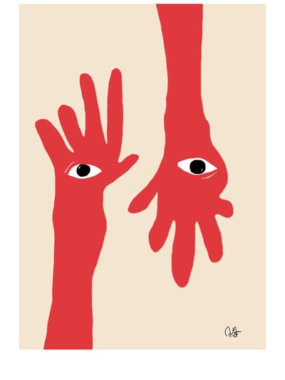 Paper Collective - Hamsa Hands墙面装饰
