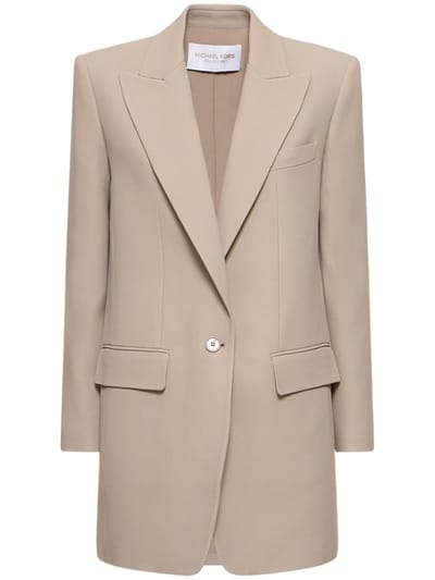Michael Kors Collection - Darcy绉纱西服夹克