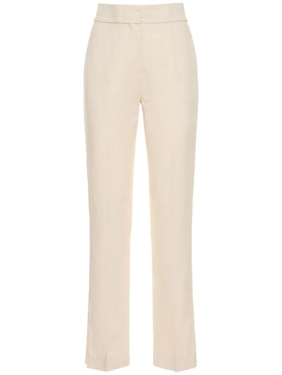 Jacquemus - Le Pantalon Tibau亚麻裤子