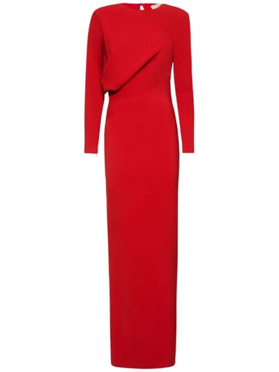 Roland Mouret - 弹力粘胶纤维卡迪超长连衣裙