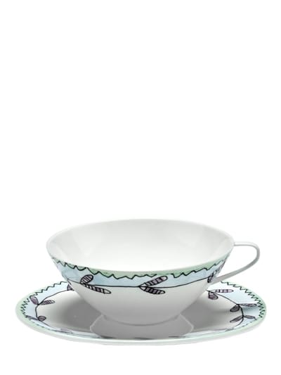 Marni By Serax - Blossom Milk茶杯&托盘2个套装