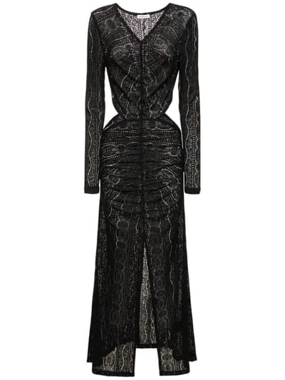 Designers Remix - Ava弹力科技织物镂空长款连衣裙