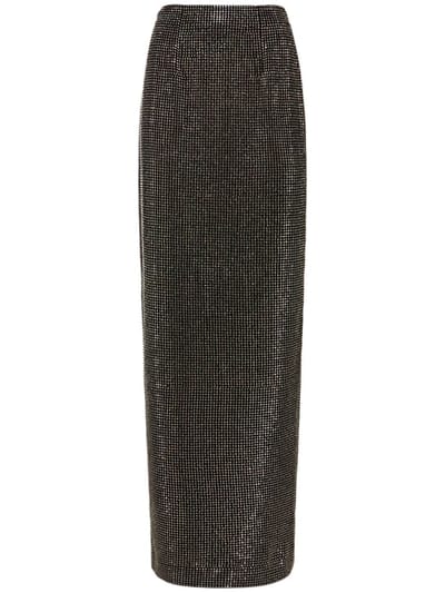 Roland Mouret - Diamante装饰超长半身裙