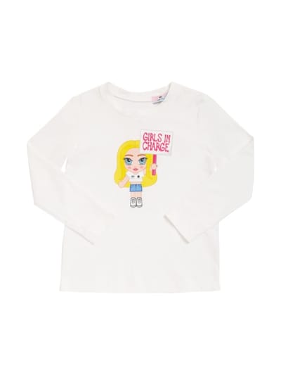 Chiara Ferragni - Mascotte印花棉质平纹针织T恤