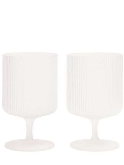 Ferm Living - Ripple葡萄酒杯2个套装