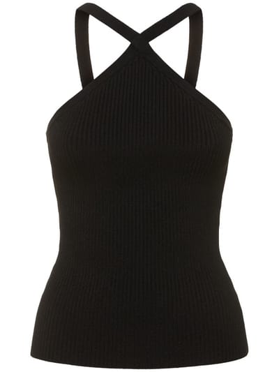 Michael Kors Collection - 交叉领上衣