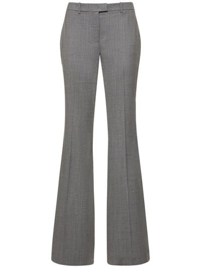 Michael Kors Collection - Haylee中腰羊毛喇叭裤