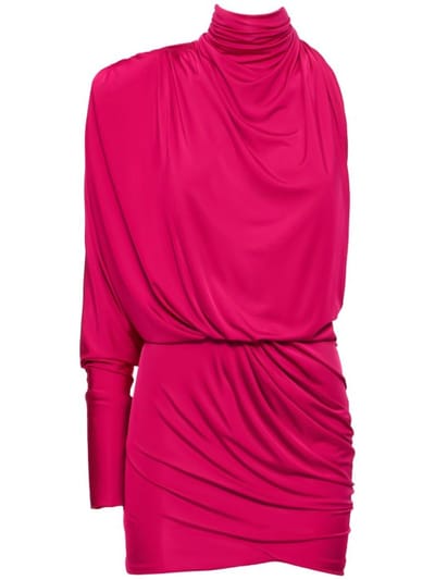 Alexandre Vauthier - Vestito corto con scollo alto