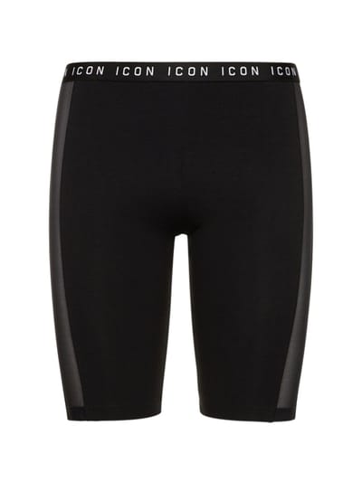 Dsquared2 - Icon平纹针织&网眼骑行短裤