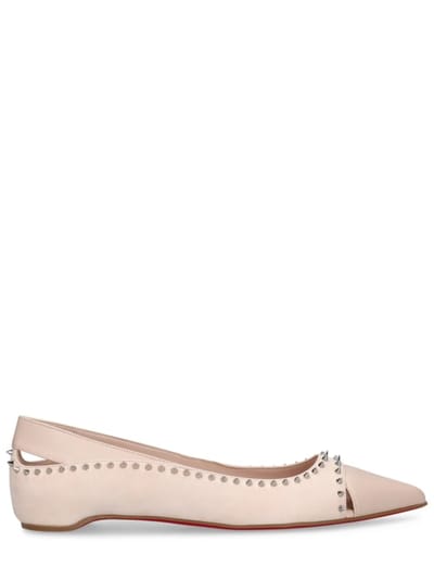 Christian Louboutin - Scarpe basse con dettagli in metallo