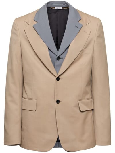 Comme des Garçons Homme Plus - 羊毛双层西服夹克