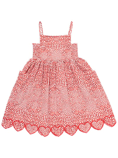 Stella McCartney Kids - Kleid aus gewebter Baumwolle „AOP“