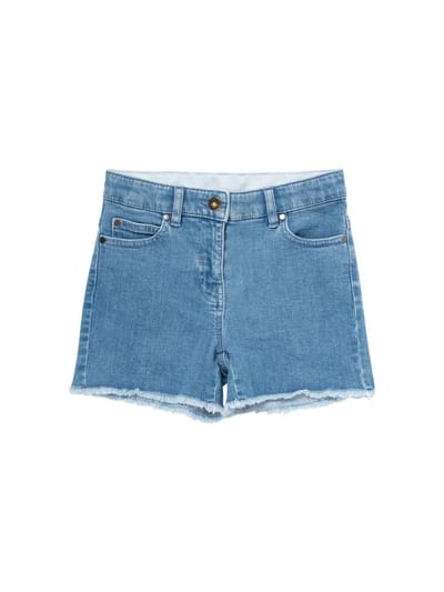 Stella McCartney Kids - Shorts aus Baumwolldenim