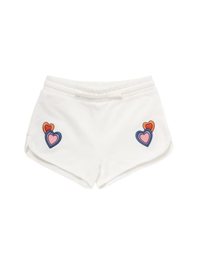 Stella McCartney Kids - Trainingsshorts aus Baumwolle