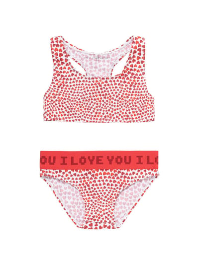 Stella McCartney Kids - Bikini aus Lycra mit Druck „AOP“