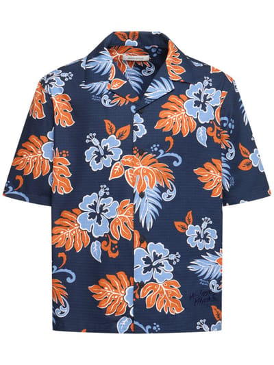 Maison Kitsuné - Resort印花棉质衬衫