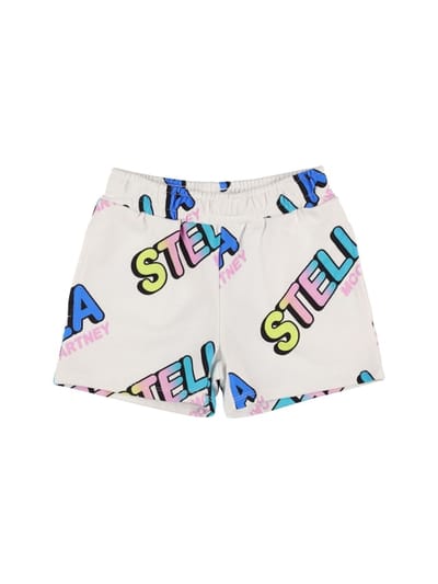 Stella McCartney Kids - Shorts aus Bio-Baumwollfleece