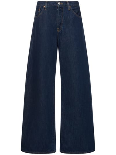 RE/DONE - Jeans wide-leg a vita alta