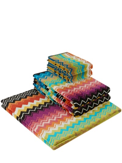 Missoni Home - Giacomo棉质毛巾5条套装
