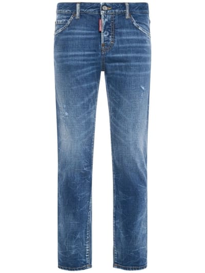 Dsquared2 - High-waisted straight jeans