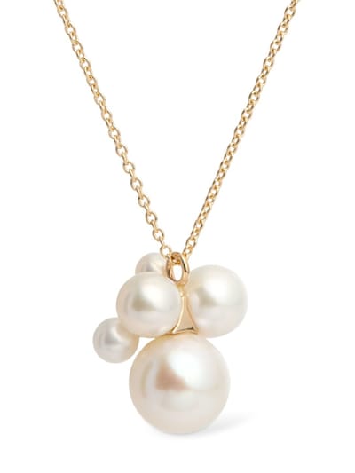 Sophie Bille Brahe - Bisou Simple 14kt金&珍珠项链
