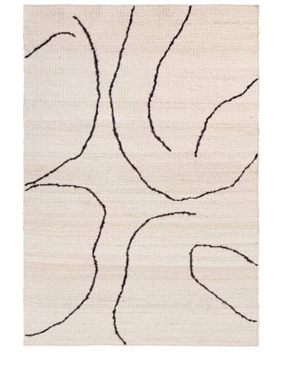 Ferm Living - Gesso手工编织手纺黄麻地毯