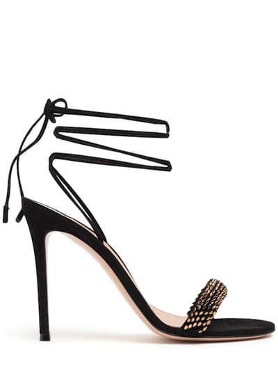 Gianvito Rossi - 105毫米麂皮凉鞋