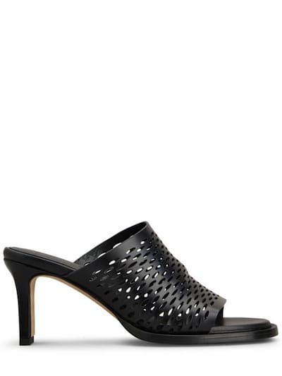 Tod's - 75毫米皮革穆勒鞋
