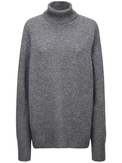 The Row - Oversized wool and cashmere turtleneck sweater