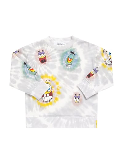 Stella McCartney Kids - 印花棉质圆领卫衣