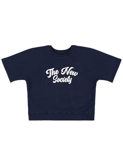 The New Society - 棉质短袖卫衣